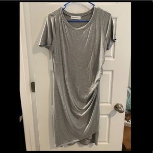 Grey T-shirt Dress